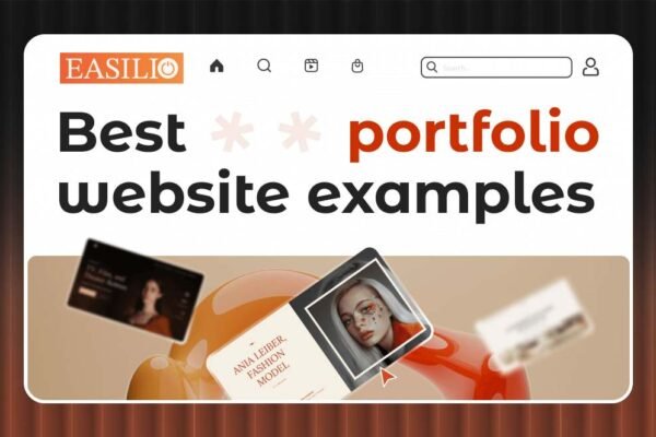 best portoflio website for manager role from easilio